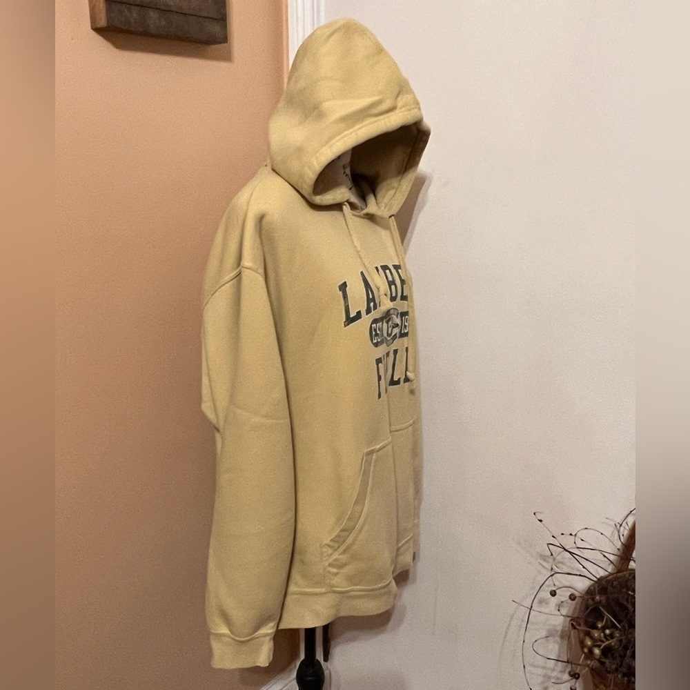 ‼️SOLD‼️ PACKERS Hoodie- LAMBEAU FIELD -in Gold/Green- Unisex- XXL 🏈 - Picture 13 of 16